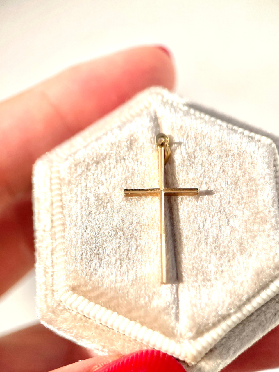 Gold cross - 14K Yellow Gold